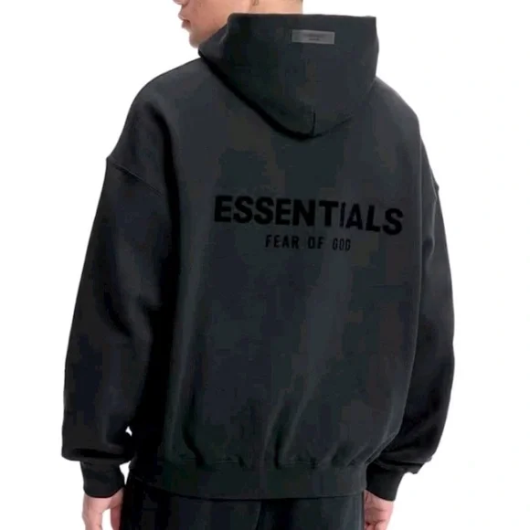 NEW Essentials Fear of God Hoodie Stretch Limo FW22 AUTHENTIC 💯 - Picture 4 of 4